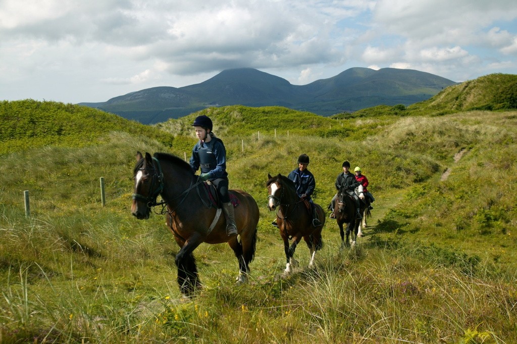 randonnee cheval connemara